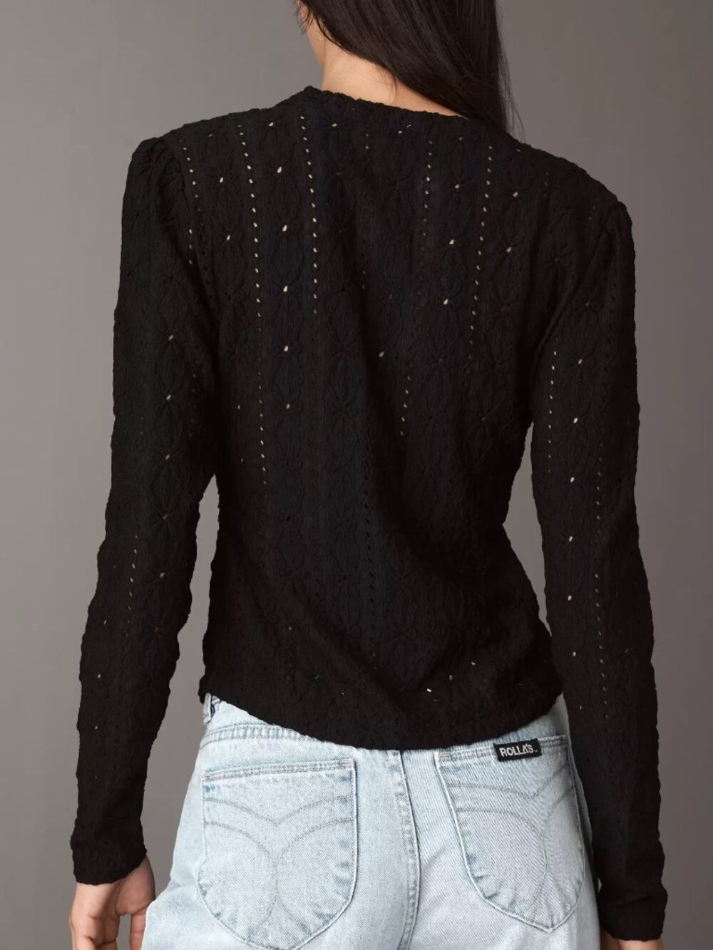 Anthropologie Maeve Textured Eyelet Top M New with tag - Picture 2 of 4